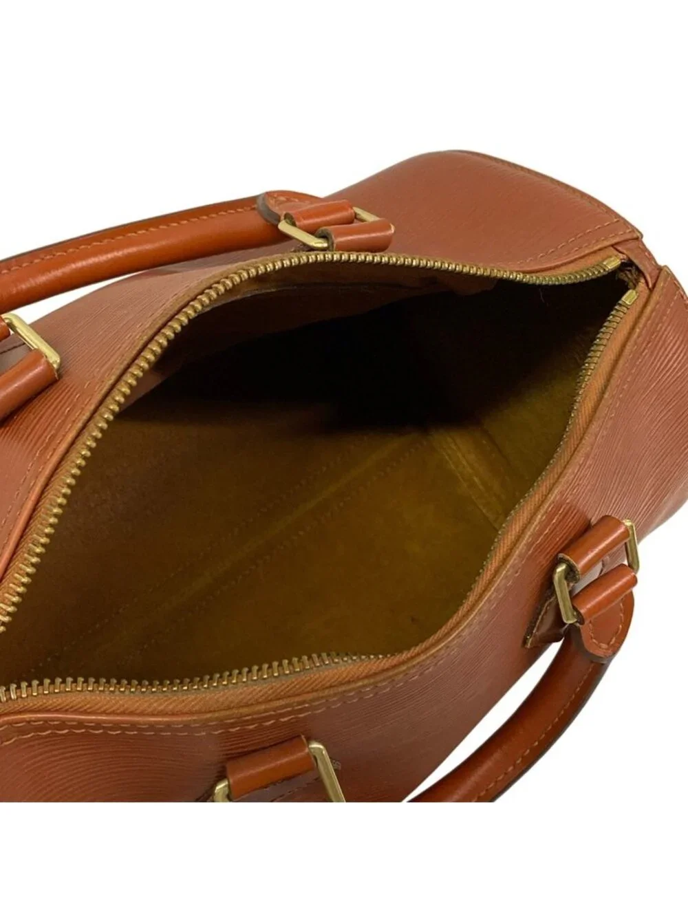 Louis Vuitton Handbag Epi Speedy 25 Kenya Brown Leather